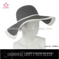 blue wide brim summer straw hat girls sun hats